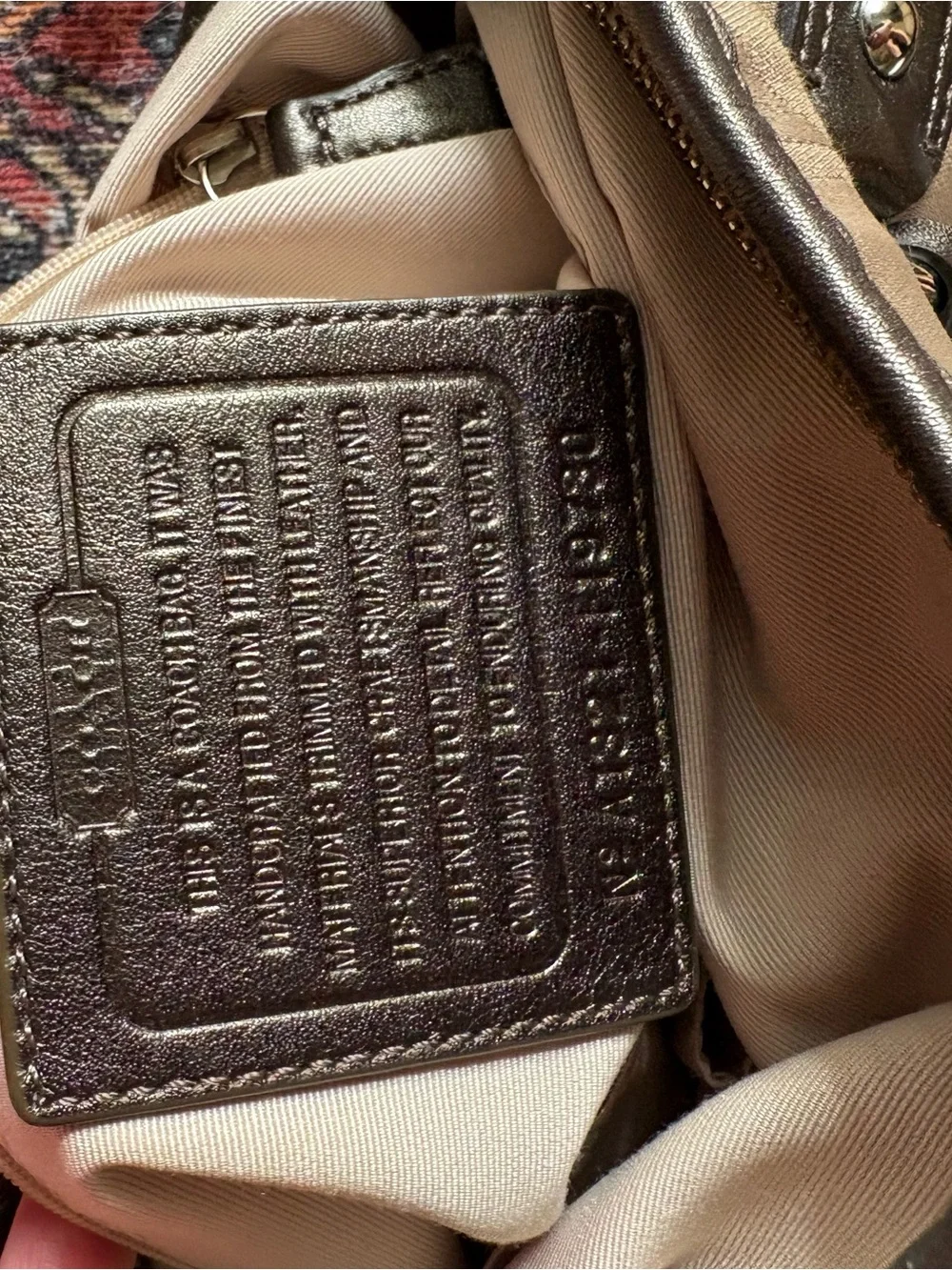 Coach shoulder bag